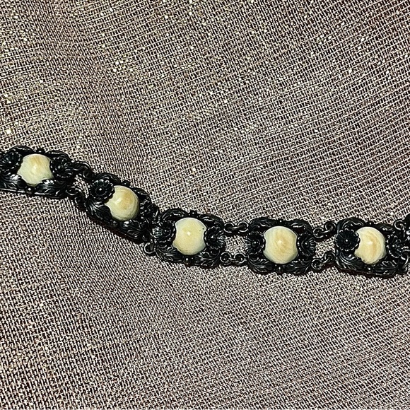 Vtg MCM Nils Erik Sterling silver link bracelet - Picture 4 of 10